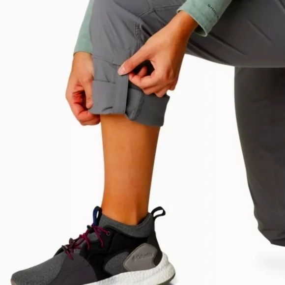 Columbia Pants Hiking Travel UPF Water Stain Resistant Saturday Trail sz 12 - Picture 6 of 12